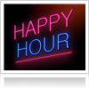 Happy Hour Neon Sign